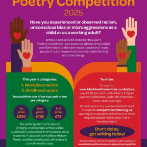 black in white poetry competition 2025