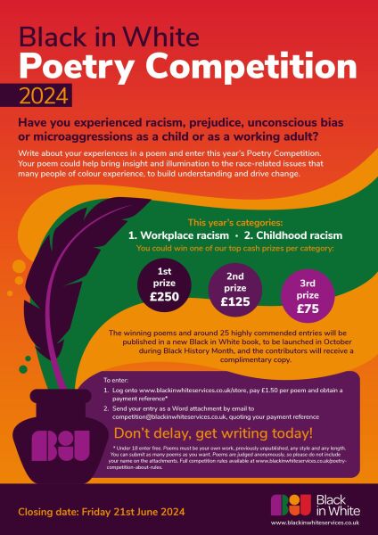 Black in White Poetry Competition 2024