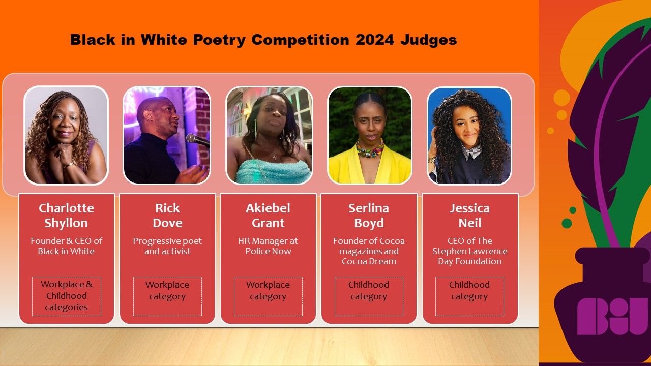 Poetry Competition 2024 Judges