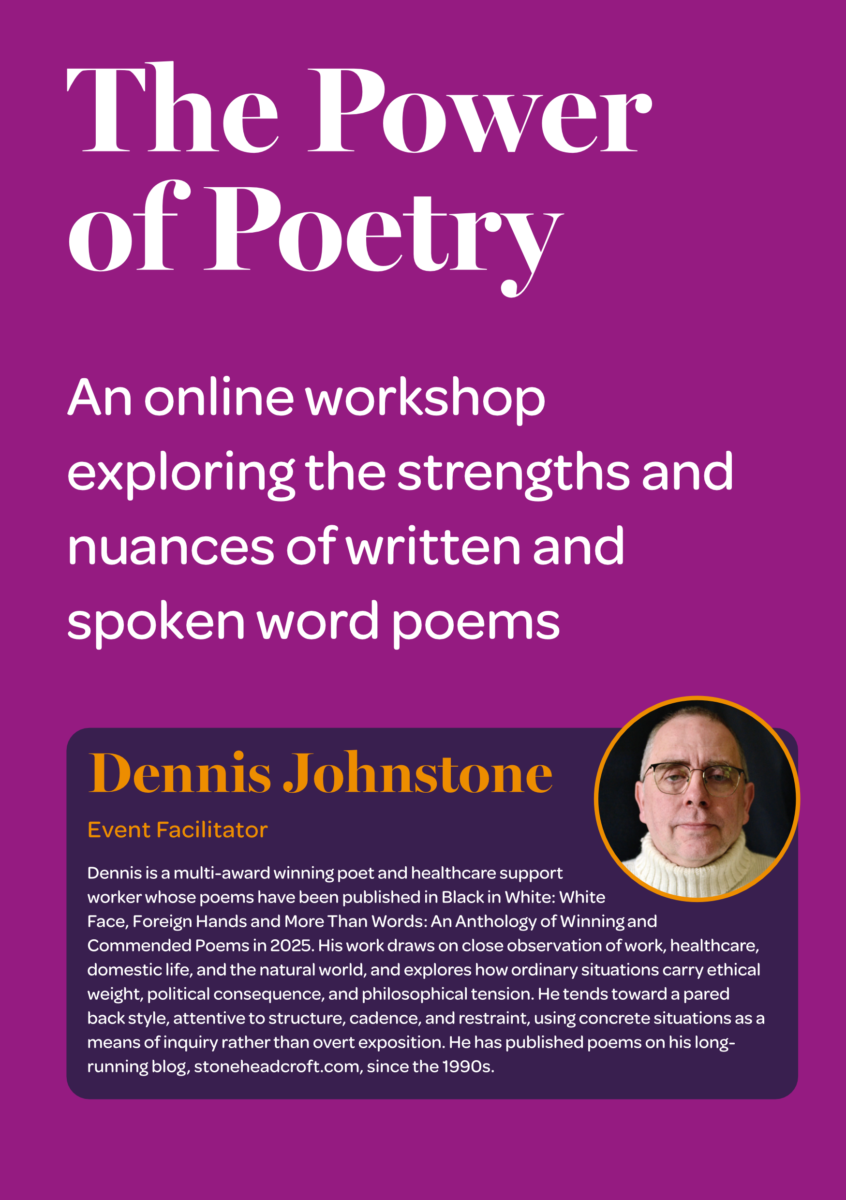 the power of poetry online workshop