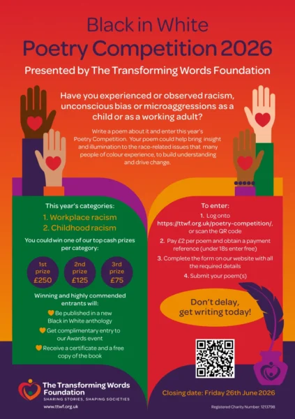 Black in White: Poetry Competition 2026