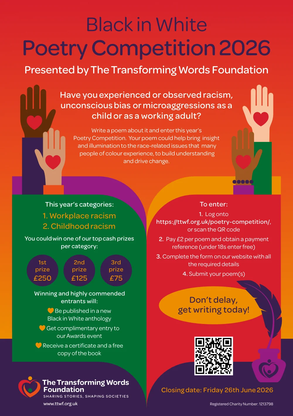 ttwf poetry competition 2026