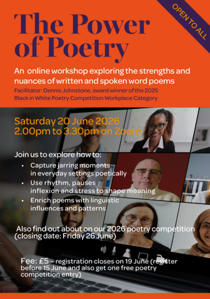 The Power of Poetry online workshop